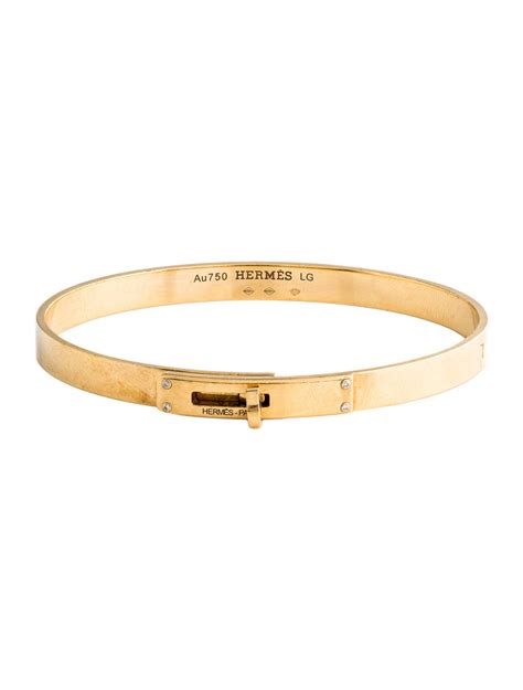 hermes kelly bracelet chain|hermes 18k bangle bracelet.